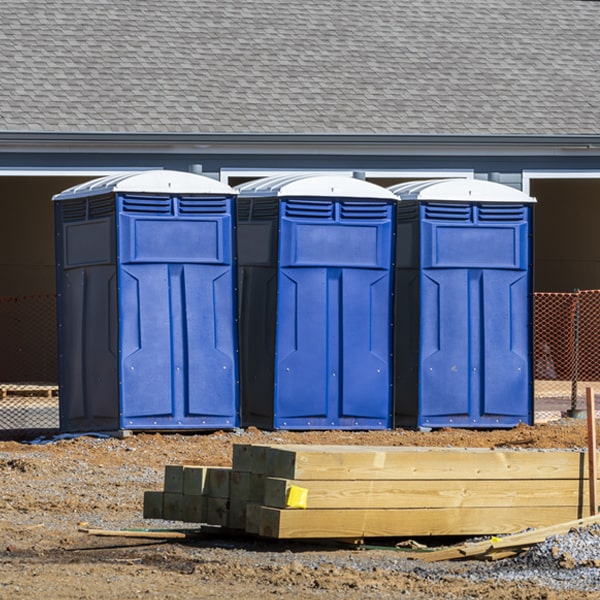 are there different sizes of porta potties available for rent in Weems